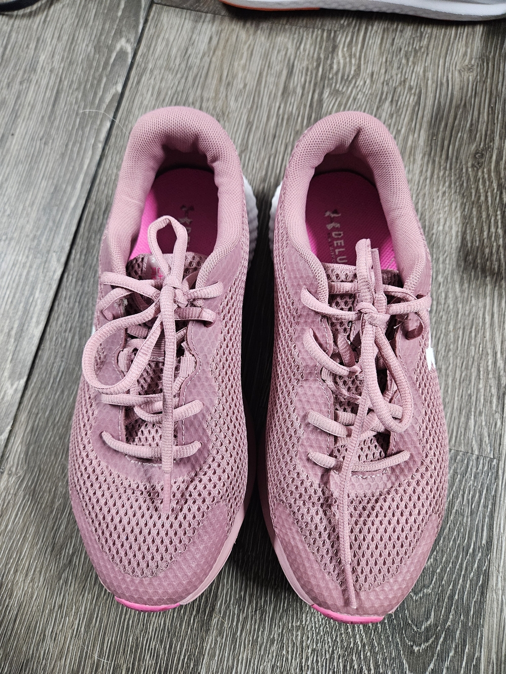 Under Armour Pink Mesh Women's Athletic Sneakers